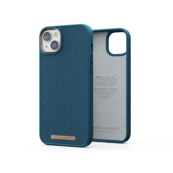 Mobile cover Njord Byelements Iphone 14 Plus Blue