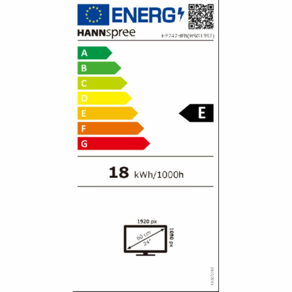 Monitor Hannspree HE247HFB LED Full HD 23,8" 23,6"