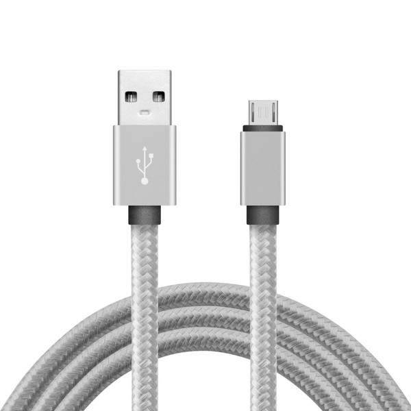 Micro USB to USB Cable Unotec 3 m Silver