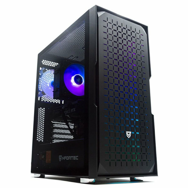 Desktop PC PcCom Silver AMD Ryzen 5 5600X 500 GB SSD 16 GB RAM