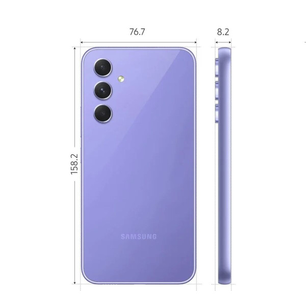 Smartphone Samsung Galaxy A54 Violet 8 GB RAM 256 GB 6,4" 5G