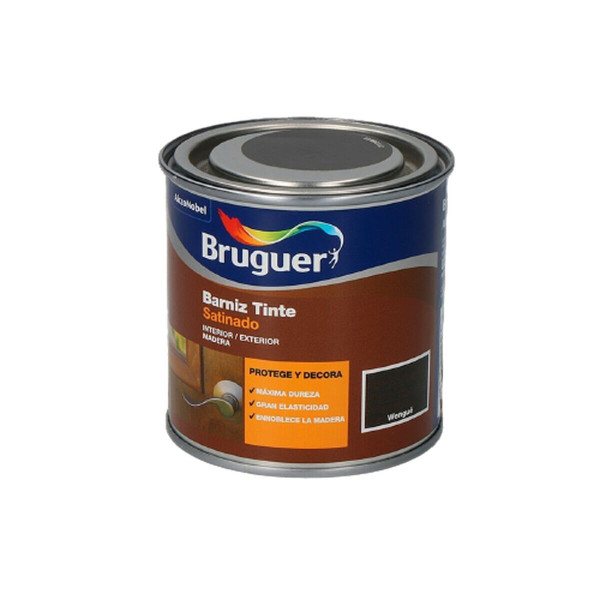 Varnish Bruguer 5160536 Dye Satin finish 750 ml Wengue Shiny