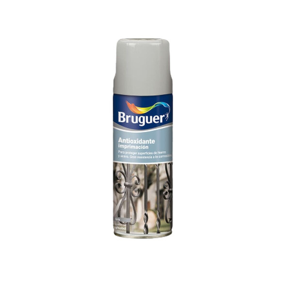 Antioxidant Enamel Bruguer 5198005 Spray Printing Grey 400 ml