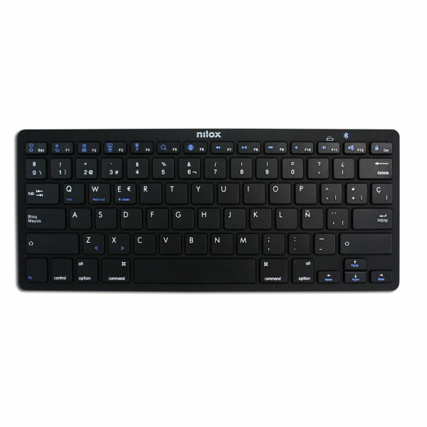 Keyboard Nilox Teclado Bluetooth Negro