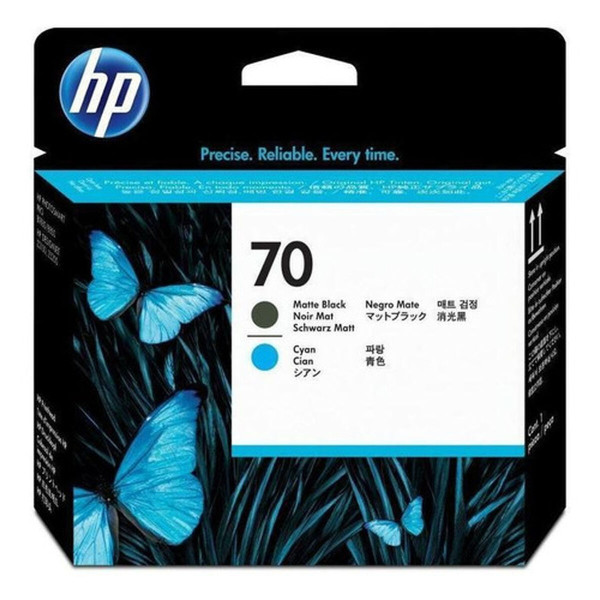 Replacement Head HP 70 Matte back Cyan