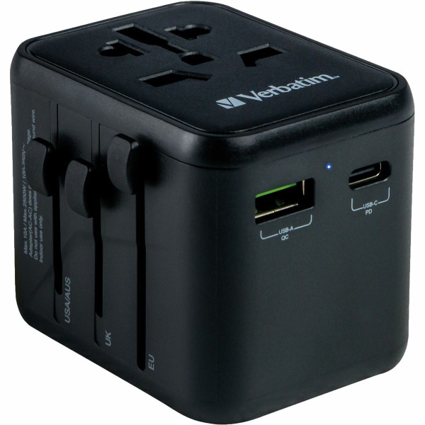 Universal Travel Power Adapter Verbatim UTA-02