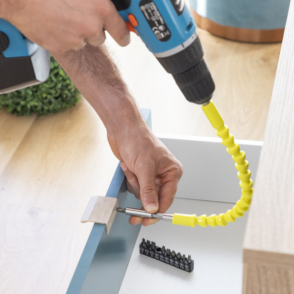 Flexible Magnetic Screwdriver Extender with Accessories Drillex InnovaGoods