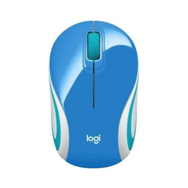 Optical Wireless Mouse Logitech LGT-M187BU 1000 dpi