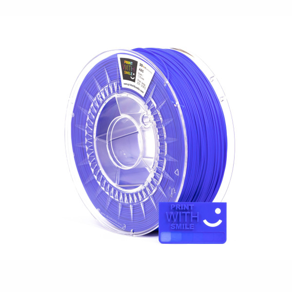 Filament ABS - 1,75 mm - Cobalt BLUE - 1 kg Print With Smile