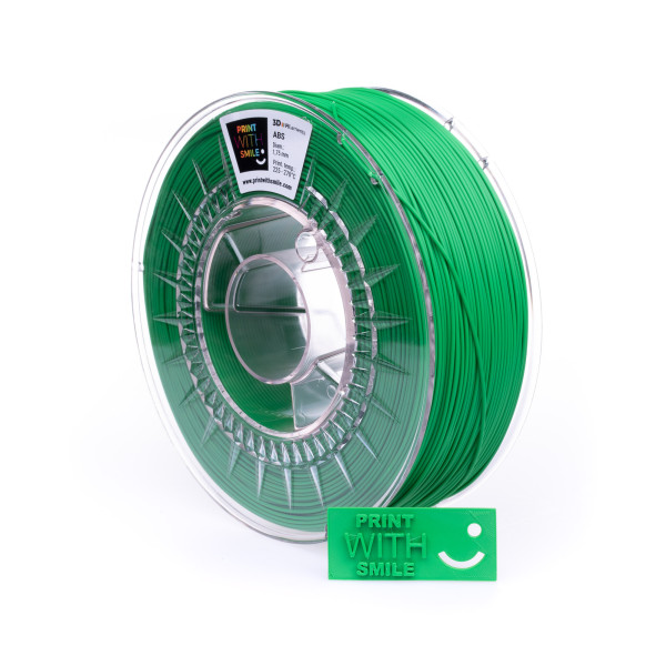 Filament ABS - 1,75 mm - GREEN 1 kg Print With Smile