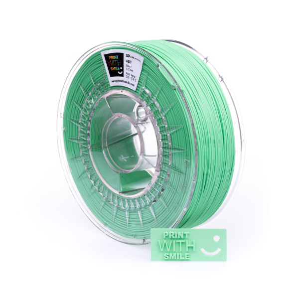 Filament ABS - 1,75 mm - Light GREEN 1 kg Print With Smile