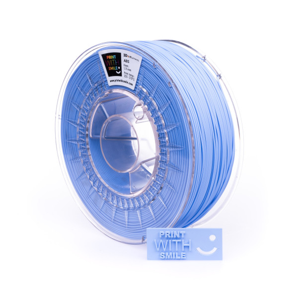 Filament ABS - 1,75 mm - Sky BLUE - 1 kg Print With Smile