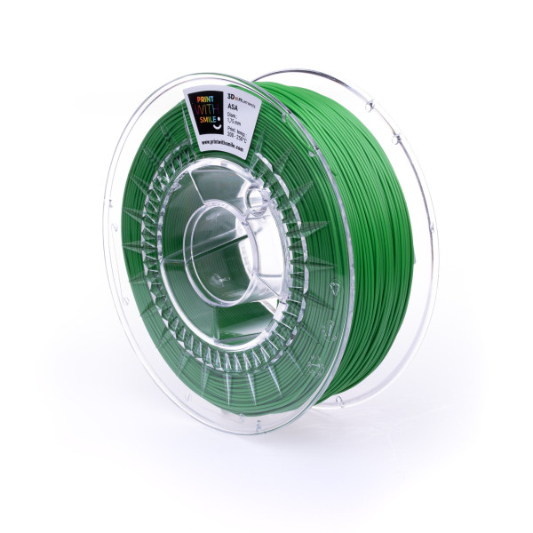 Filament ASA - 1,75 mm - 850 g - Yellow GREEN Print With Smile