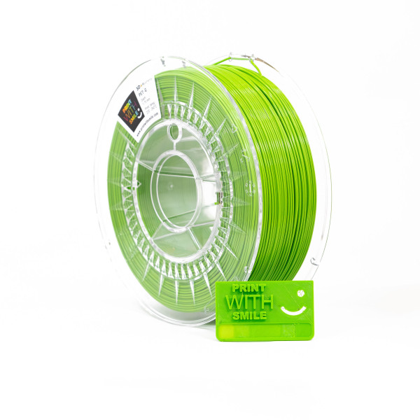 Filament PET-G - 1,75 mm - GREEN Field - 1 Kg Print With Smile