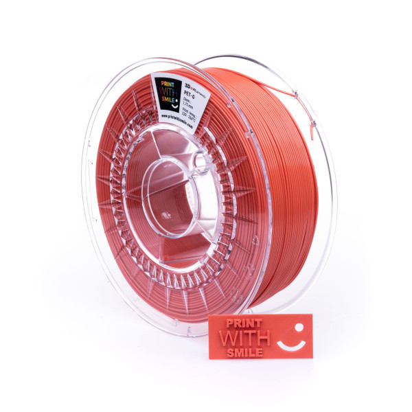 Filament PET-G - 1,75 mm - Orange - 1 Kg Print With Smile