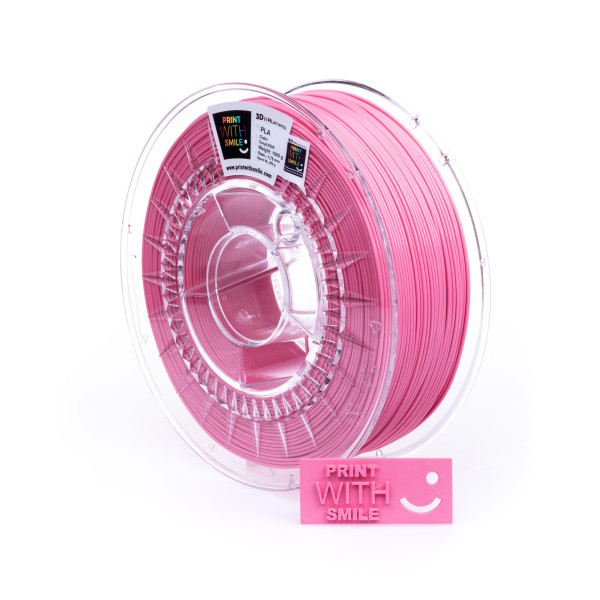 Filament PLA - 1,75 mm - Coral PINK - 1000 g Print With Smile