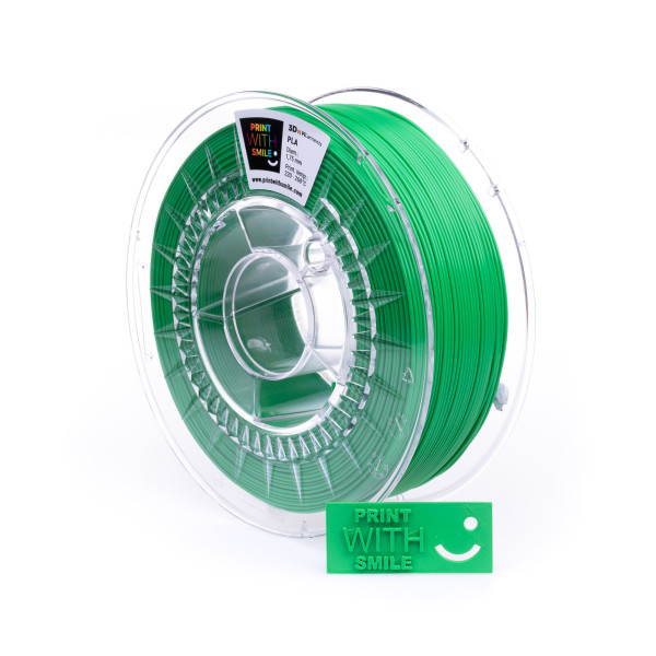 Filament PLA - 1,75 mm - GREEN - 1000 g Print With Smile