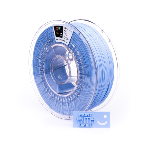 Filament PLA - 1,75 mm - Pastel BLUE- 1000 g Print With Smile