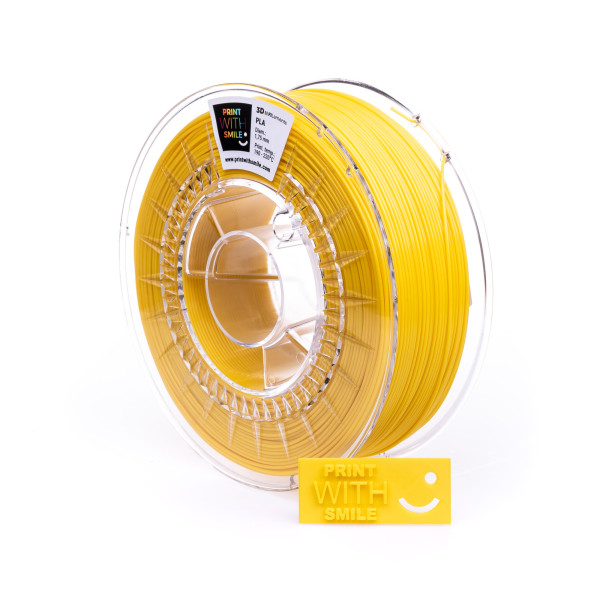 Filament PLA - 1,75 mm - Yellow - 1000 g Print With Smile