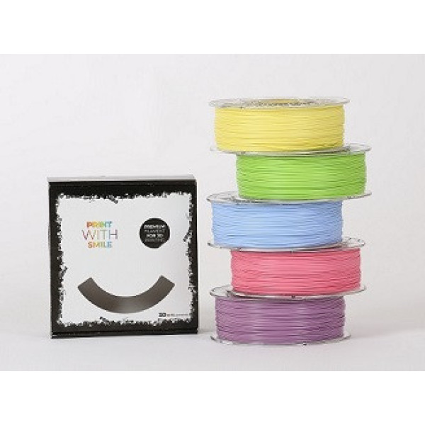 Filament PLA PASTELPACK - 1,75 mm - Multipack- 6 x 1000 g Print With Smile