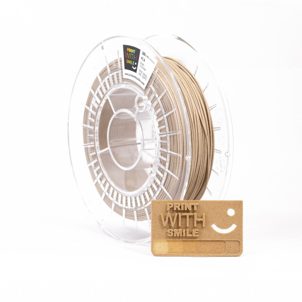 Filament PLA Wood 450 g - 1,75 mm Print With Smile