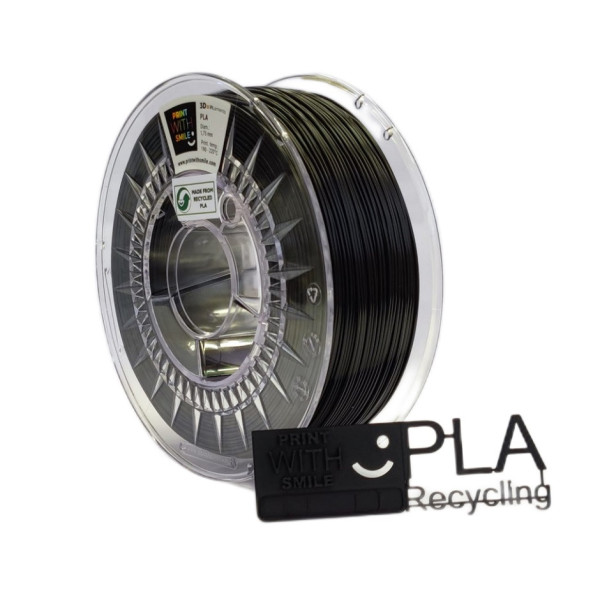 Filament REC-PLA - 1,75 mm - Just GREY - 1000 g Print With Smile