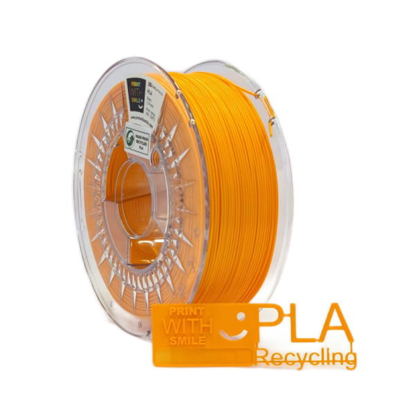 Filament REC-PLA - 1,75 mm - Pumkin ORANGE - 1000 g Print With Smile