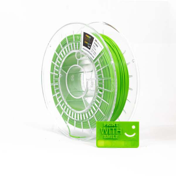 Filament TPU - PRINT WS FLEX - 1,75 mm - 500 g - GREEN - 96A Print With Smile